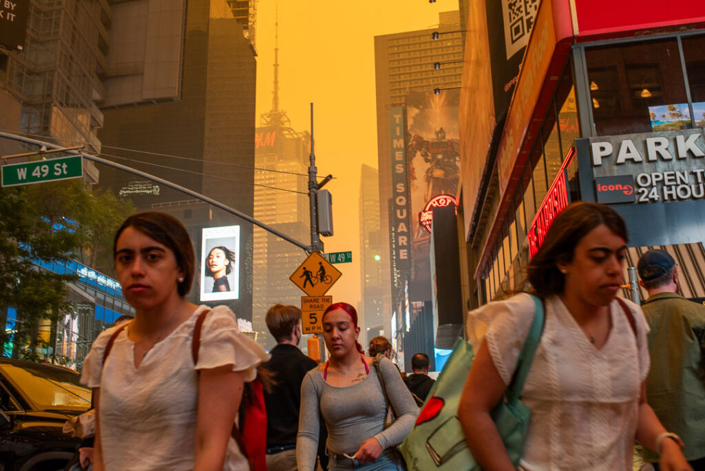 Smoke from Canadian Wildfires Reaches NYC