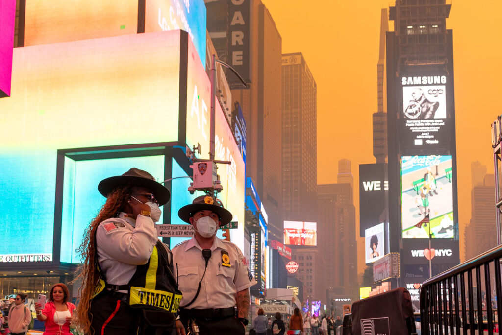Smoke from Canadian Wildfires Reaches NYC