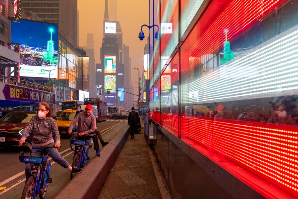 Smoke from Canadian Wildfires Reaches NYC