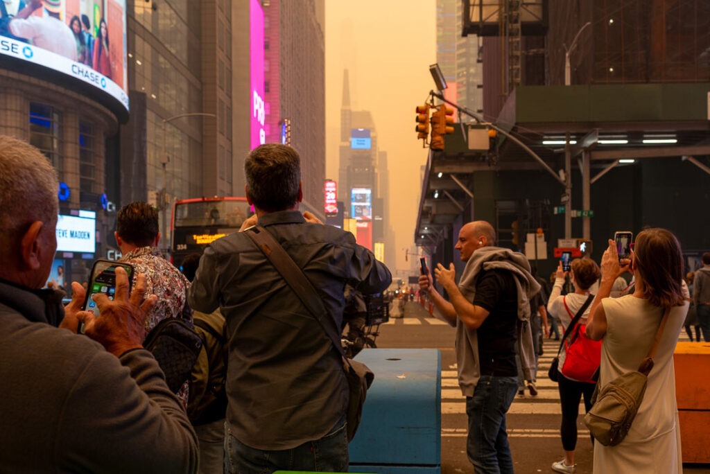 Smoke from Canadian Wildfires Reaches NYC
