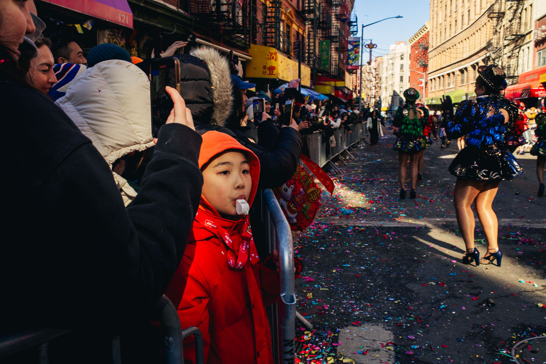 In Between - Lunar New Year Parade in Chinatown, New York City, 2026