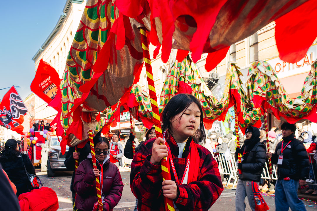In Between - Lunar New Year Parade in Chinatown, New York City, 2026