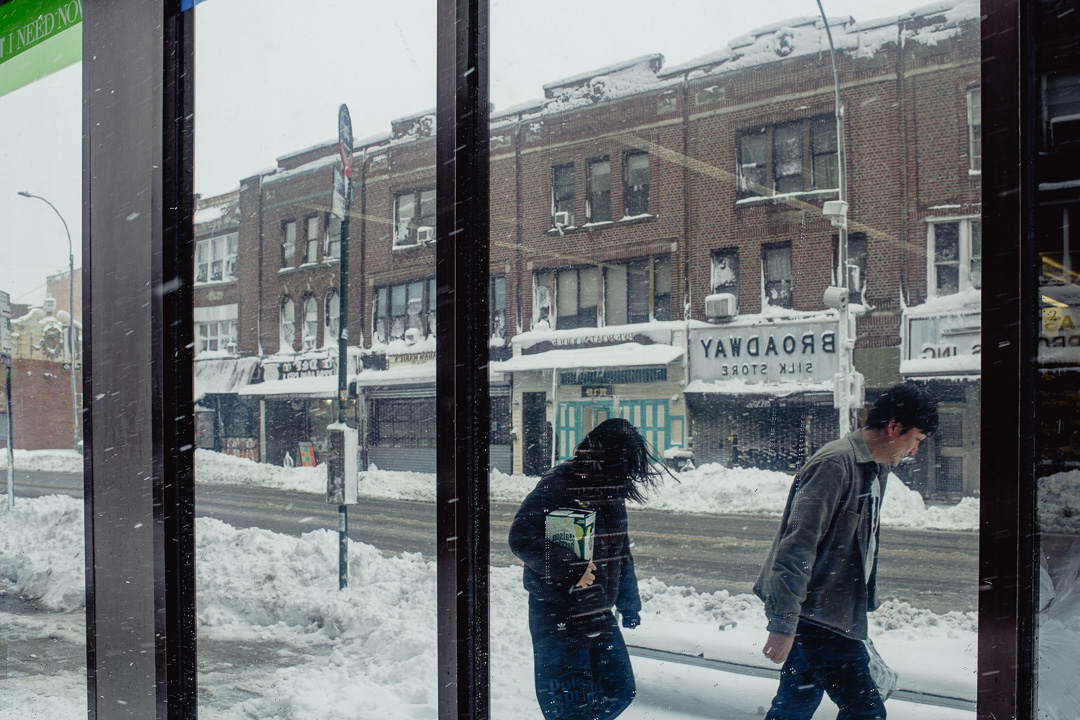 Whiteout - Astoria, Queens, during the February 2026 blizzard