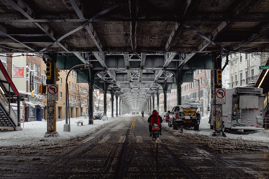 Whiteout - Astoria, Queens, during the February 2026 blizzard