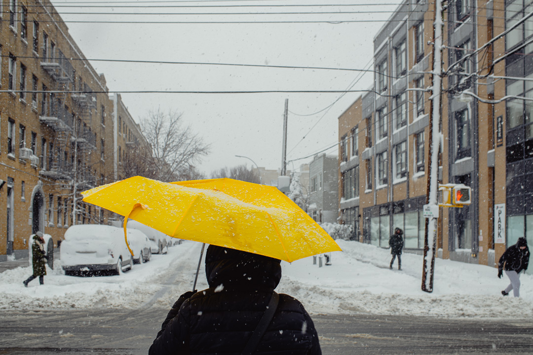 Whiteout - Astoria, Queens, during the February 2026 blizzard