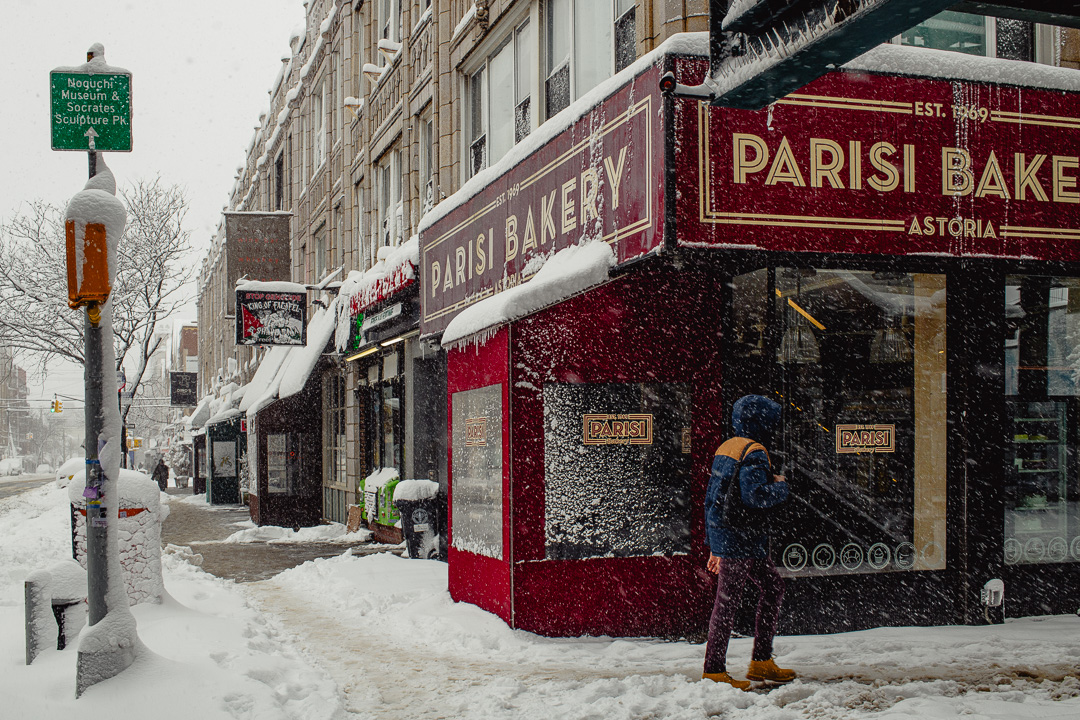 Whiteout - Astoria, Queens, during the February 2026 blizzard