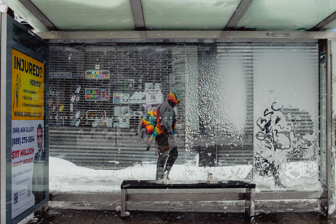 Whiteout - Astoria, Queens, during the February 2026 blizzard